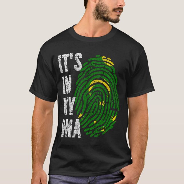 IT'S IN MY DNA Cocos (Keeling) Islands Flag Men Wo T-Shirt (Front)