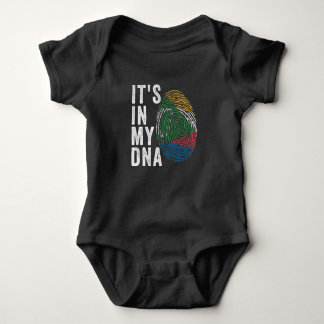 It's In My DNA - Comoros Flag Baby Bodysuit