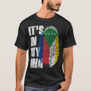 IT'S IN MY DNA Comoros Flag Boy Girl Gift T-Shirt