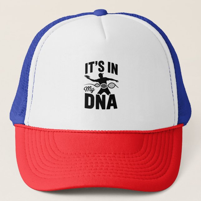 It's in My Dna Disc Golf Trucker Hat (Front)