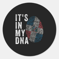 It's In My DNA - Dominican Republic Flag