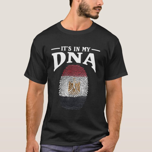 Its In My Dna Egypt T-Shirt (Front)