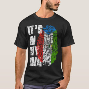 IT'S IN MY DNA Equatorial Guinea Flag Boy Girl  T-Shirt