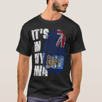 IT'S IN MY DNA Falkland Islands Flag Boy Girl Gift