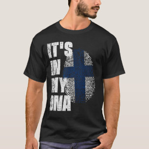 IT'S IN MY DNA Finland Flag T-Shirt