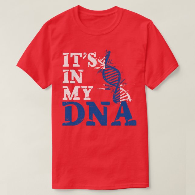 Its in my DNA Finland T-Shirt (Design Front)