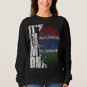 It's In My Dna Gambia Graphic For Men Women Gambia Sweatshirt