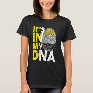 It's In My DNA Garifuna Flag Afro Caribbean T-Shir T-Shirt