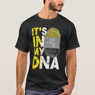 It's In My DNA Garifuna Flag Afro Caribbean T-Shirt
