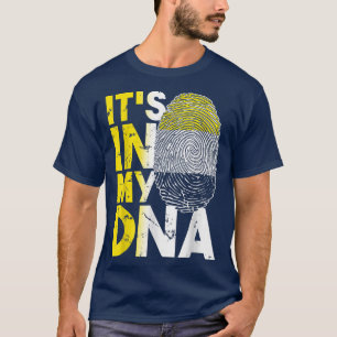 It's In My DNA Garifuna Flag Afro Caribbean  T-Shirt