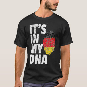 It's In My Dna German Germany Flag   Men Women T-Shirt