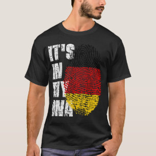 IT'S IN MY DNA Germany Flag Boy Girl Gift T-Shirt