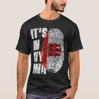 IT'S IN MY DNA Gibraltar Flag Boy Girl Gift