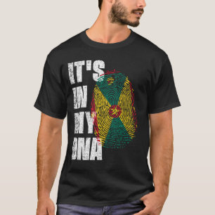 IT'S IN MY DNA Grenada Flag T-Shirt