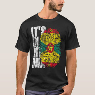 It's In My Dna Grenada Graphic For Men Women Grena T-Shirt