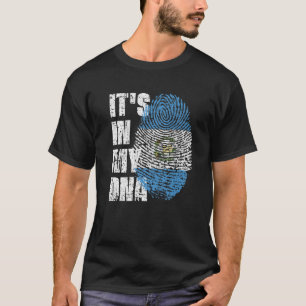 IT's IN MY DNA Guatemala Flag Guatemalan T-Shirt