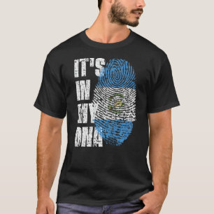 It's In My Dna Guatemala Flag Guatemalan T-Shirt