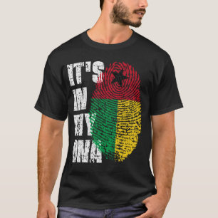 IT'S IN MY DNA Guinea-Bissau Flag Boy Girl Gift T-Shirt