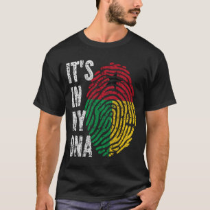 IT'S IN MY DNA Guinea-Bissau Flag Men Women Kids T-Shirt