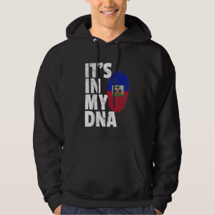 It's In My Dna Haiti Haitian Flag Pride Hoodie