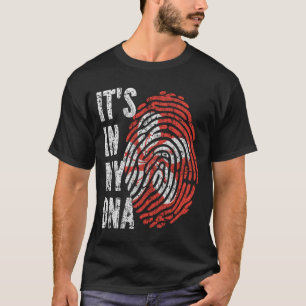 IT'S IN MY DNA Hong Kong Flag Men Women Kids T-Shirt