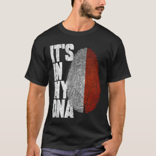 It's In My DNA Indonesian Shirt Proud Gift