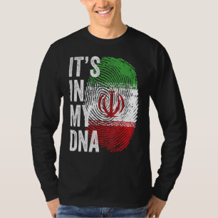 It's In My Dna Iranian Flag Iran Soccer Team T-Shirt