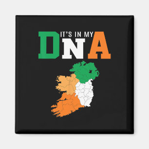 It's In My Dna Ireland Irish Flag Gifts Men Women Magnet