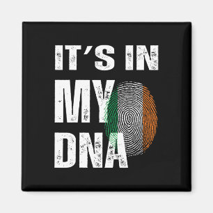 It's In My Dna Ireland Irish Flag Gifts Men Women  Magnet