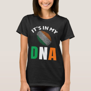 It's In My Dna Ireland Irish Flag Gifts Men Women T-Shirt