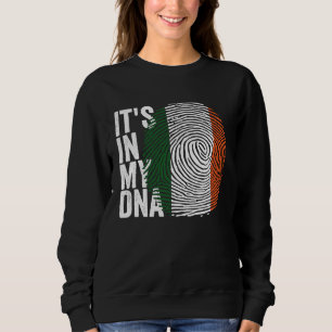 Its In My DNA Irish Retro Vintage Celtic Ireland F Sweatshirt
