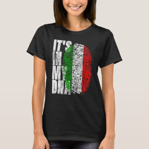 Its In My Dna Italian Sicilian Pride Italia Italy T-Shirt