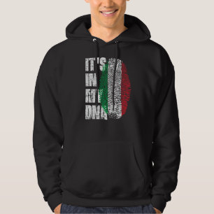 It's In My Dna Italy Flag Italian Hoodie