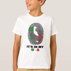 It's In My DNA Italy Patriotic Proud Italian T-Shirt