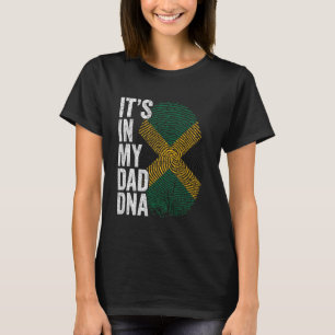 It's in My DNA Jamaica Flag Jamaican Dad T-Shirt