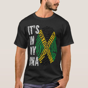 IT'S IN MY DNA Jamaica Flag Men Women Kids T-Shirt