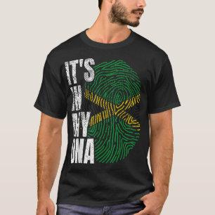  It'S In My Dna Jamaican Flag Jamaica Boy Girl T-Shirt