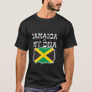 It's in My DNA Jamaican Flag Jamaica Retro Vintage T-Shirt