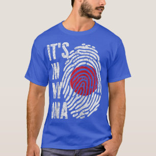 IT'S IN MY DNA Japan Flag Japanese Raglan Baseball T-Shirt