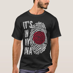 IT'S IN MY DNA Japan Flag Men Women Kids T-Shirt