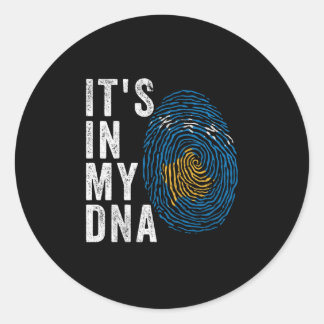 It's In My DNA - Kosovo Flag Classic Round Sticker