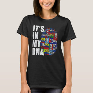 It's In My Dna Latino Pride Hispanic Heritage Mont T-Shirt