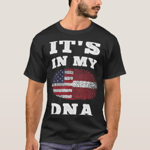 Its In My DNA Latvian American T-Shirt