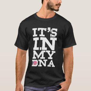 It'S In My Dna Liberia Liberian Flag Men Women Kid T-Shirt