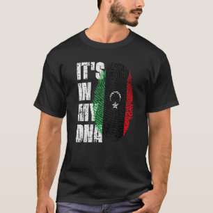 It's In My Dna Libya Flag Libyan T-Shirt
