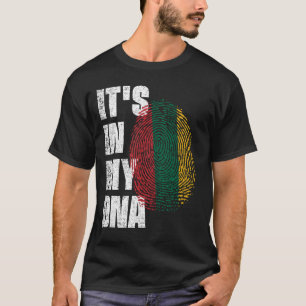 IT'S IN MY DNA Lithuania Flag T-Shirt