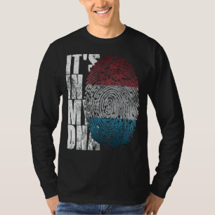 It's In My Dna Luxembourg Graphic For Man Luxembou T-Shirt