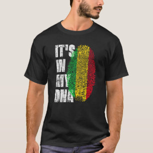 It's In My Dna Mali Flag Malian T-Shirt