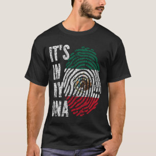 IT'S IN MY DNA Mexico Flag Men Women Kids T-Shirt