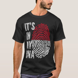 IT'S IN MY DNA Monaco Flag Men Women Kids T-Shirt